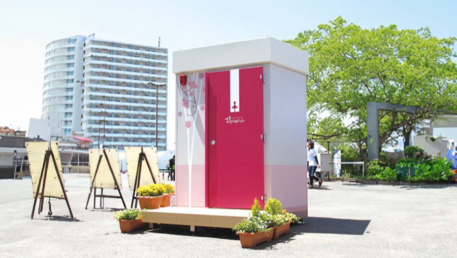 積水ハウス×仙台市 おりひめトイレ